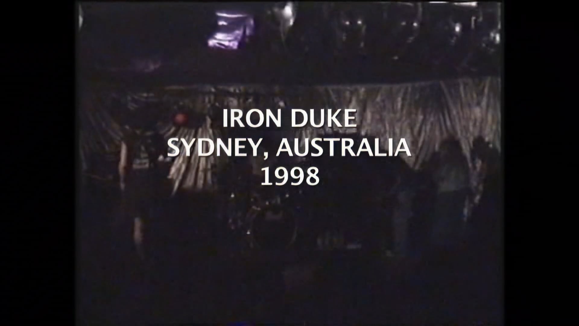 Brutal Truth: Sydney, Australia At The Iron Duke 98