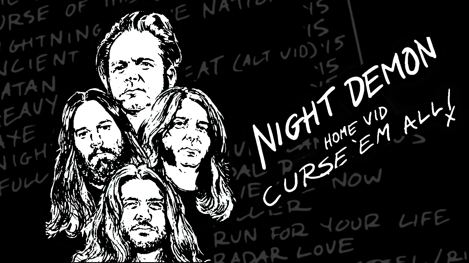 Night Demon - Home Vid - Curse Em All!
