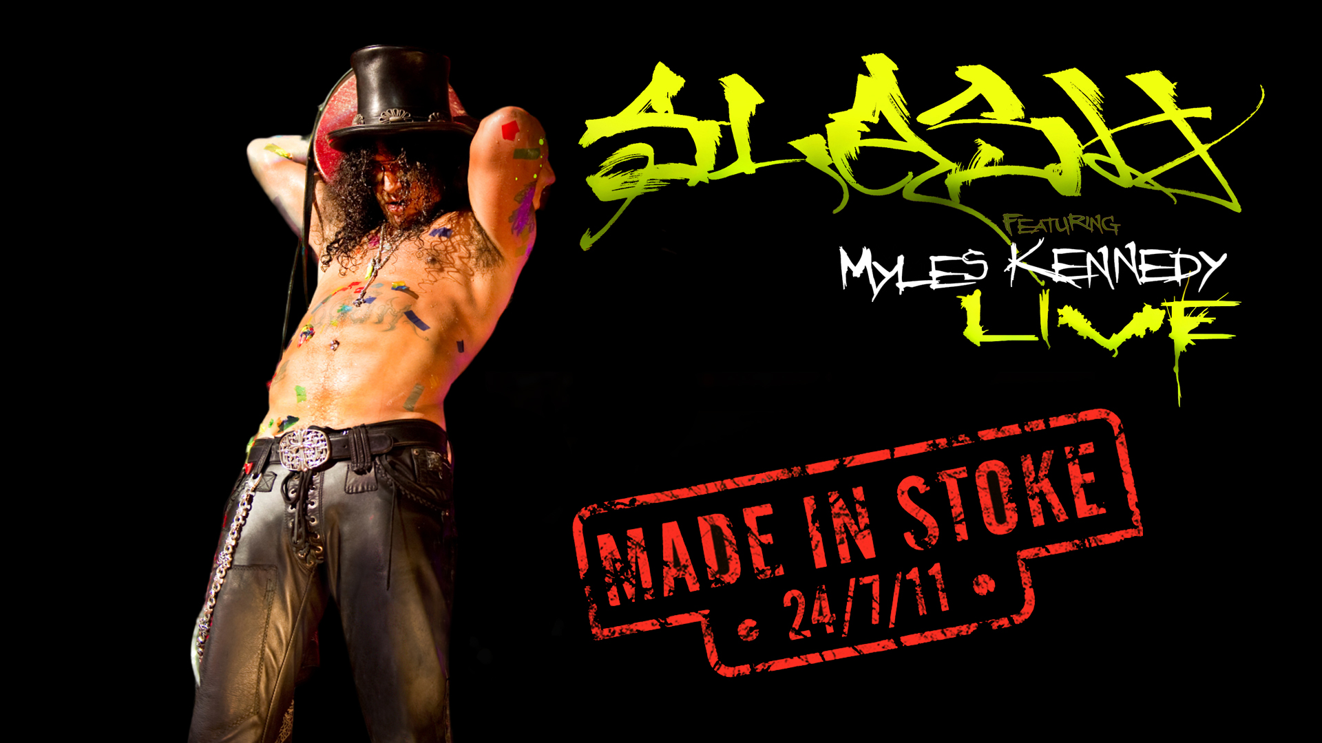 Slash Featuring Myles Kennedy live - Made In Stoke 24/7/11
