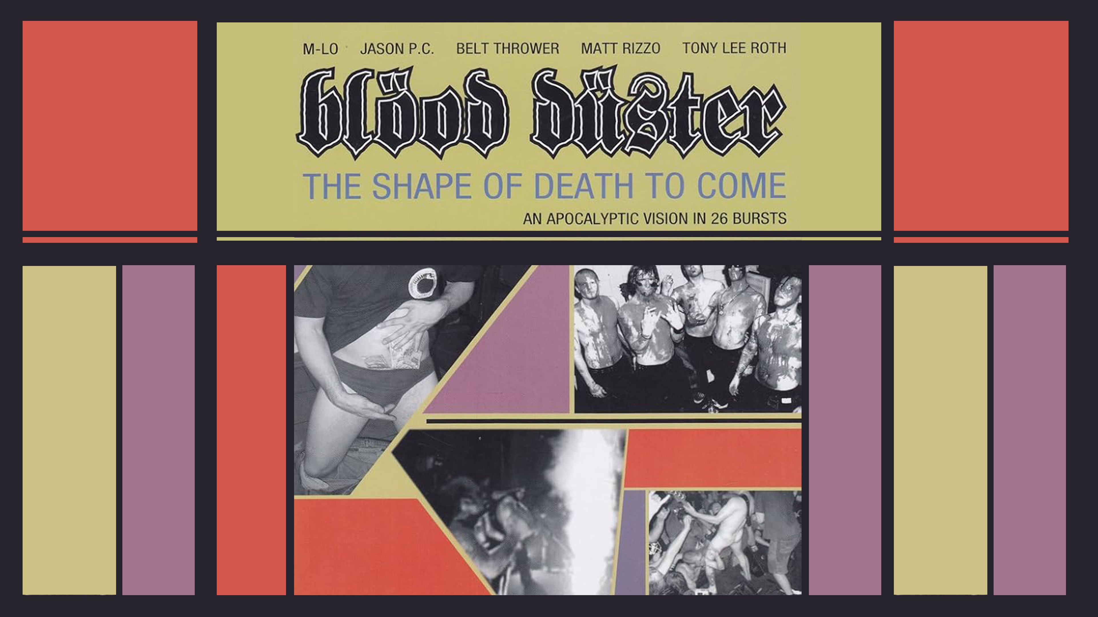 Blood Duster – The Shape Of Death To Come (An Apocalyptic Vision In 26 Bursts)