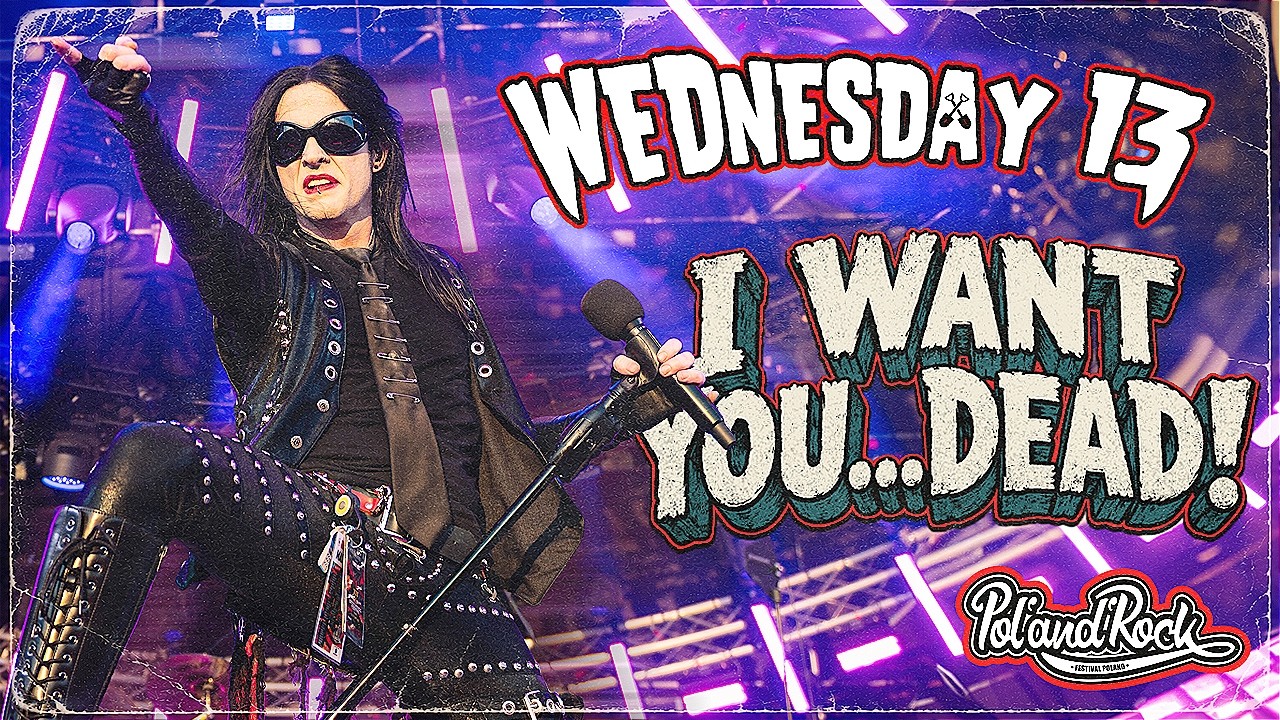 Wednesday 13 - I Want You Dead (Un-Alive from Pol'and'Rock 2025) (Music Video)