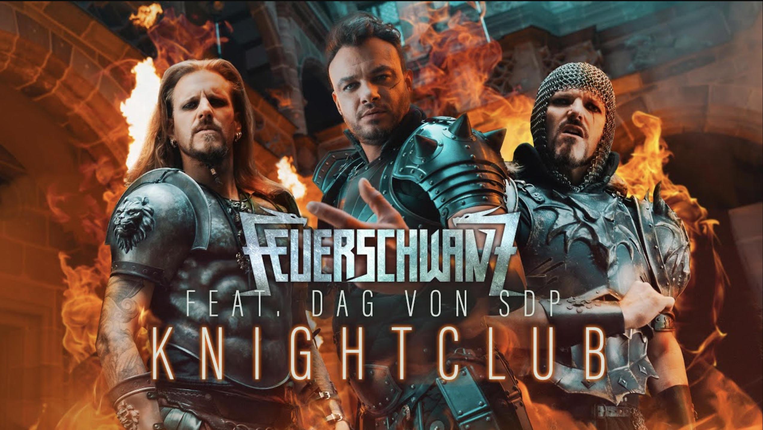 Feuerschwanz - Knightclub feat. DAG von SDP (Music Video)