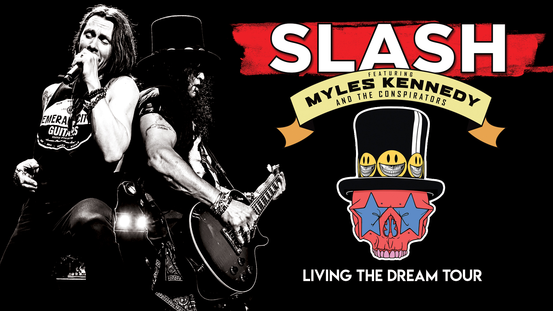 Slash Featuring Myles Kennedy And The Conspirators - Living The Dream Tour