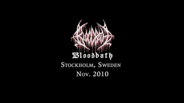 Bloodbath - Band Interview