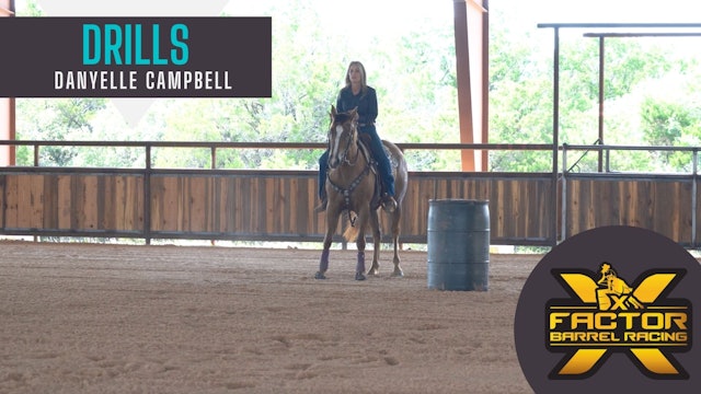 Danyelle Campbell's "Square" Approach to 2nd and 3rd Barrels 