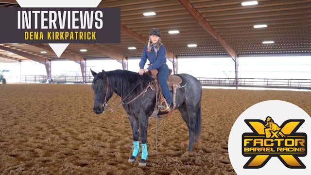 Dena Kirkpatrick Introduces Her Up and Coming Barrel Horse Prospect Streaker 
