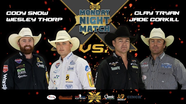 MNM: 12/19 - Cody Snow/Wesley Thorp vs. Clay Tryan/Jade Corkill