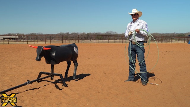 Carson Johnson Focuses on Loop, Swing, and Body Position When Roping the Dummy