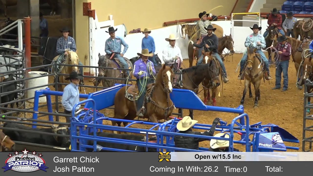 2021 Patriot Open Roping Round 4 2021 Patriot Open Roping X Factor