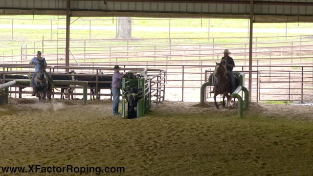 Getting Your Swing and Position Correct Going Down The Arena with Allen Bach