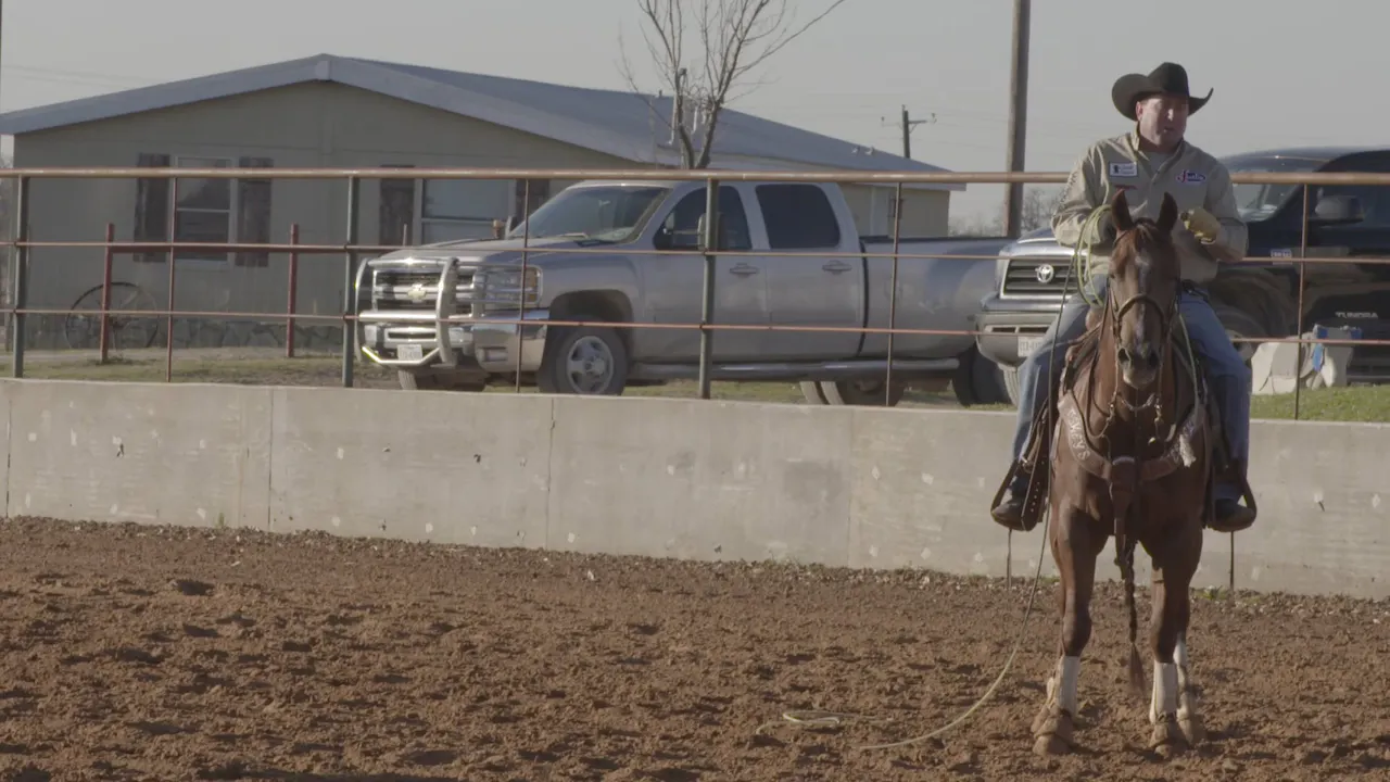 Helping Your Horses Read the Run with Clay Logan Heel Horse Training