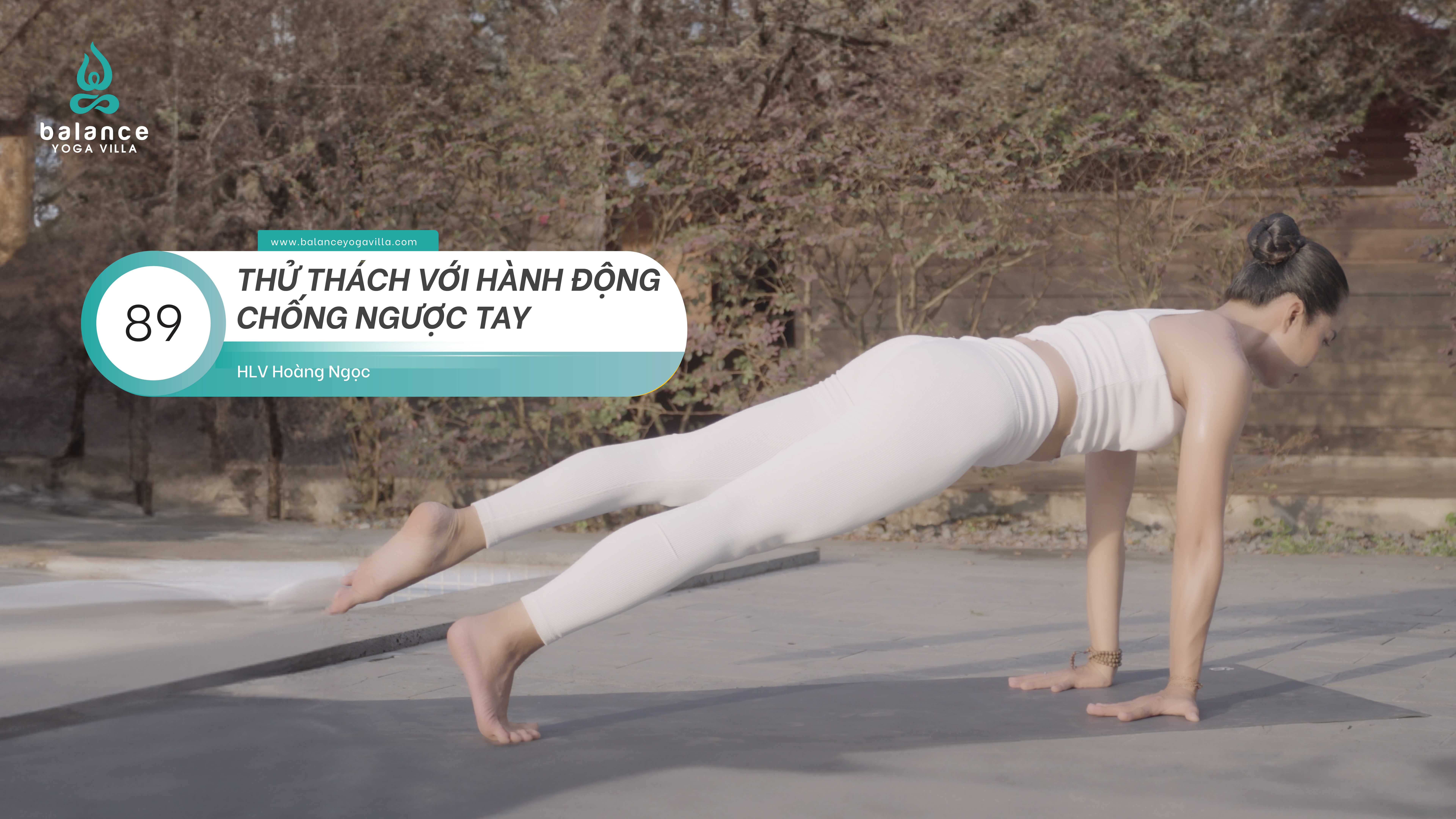 #89 Thử Thách Với Hành Động Chống Ngược Cổ Tay