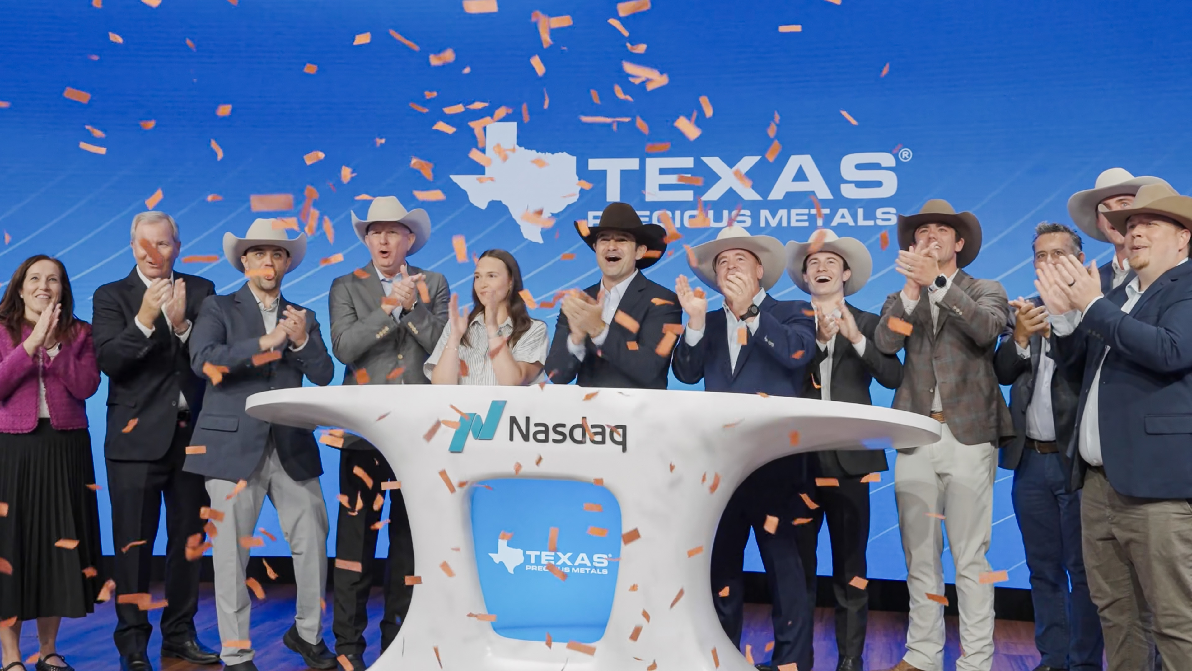 Texas Precious Metals Rings the Nasdaq Bell