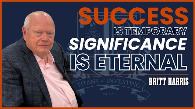 Significance > Success: A Billionaire...