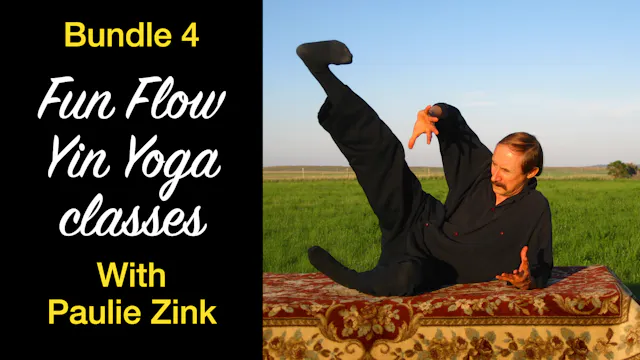 Bundle of 4 Fun Flow Yin Yoga Classes #4