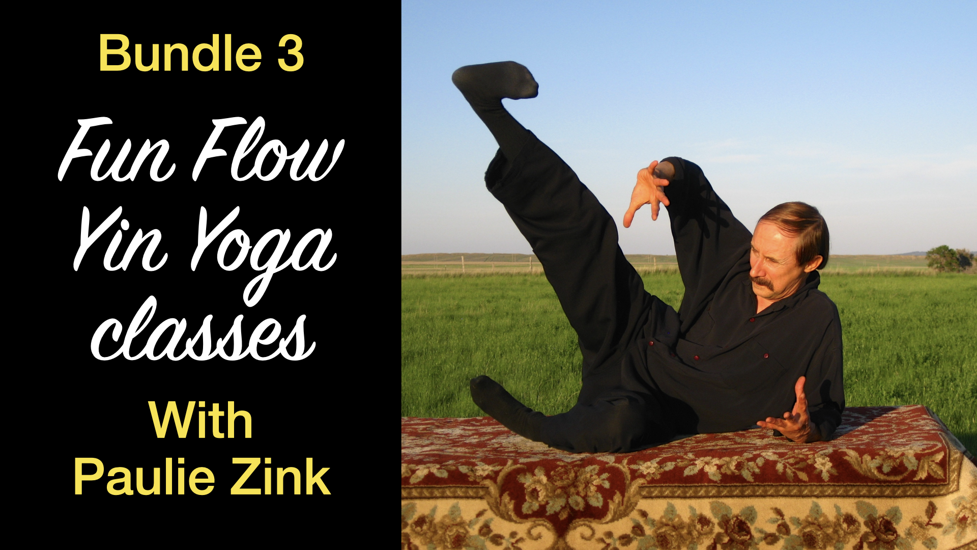 Bundle of 4 Fun Flow Yin Yoga Classes #3