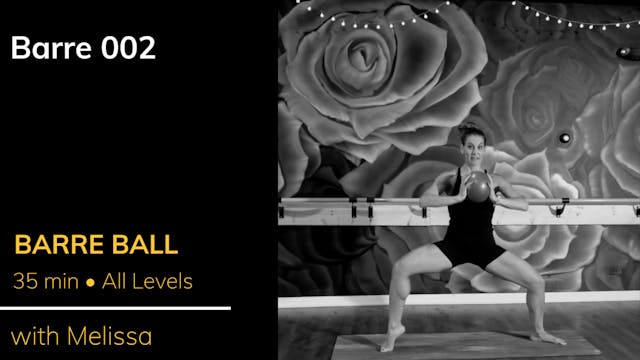 Barre Ball with Melissa