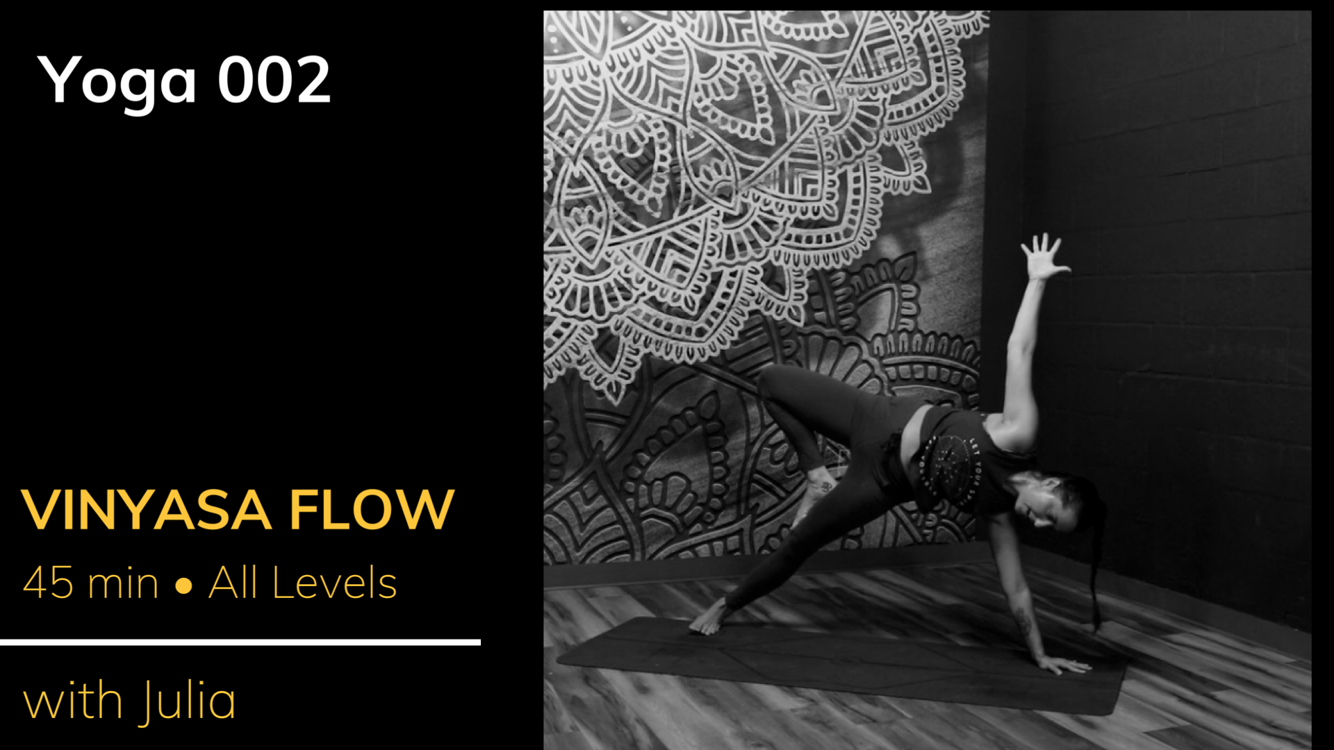 Vinyasa Flow with Focus on Tree Pose with Julia