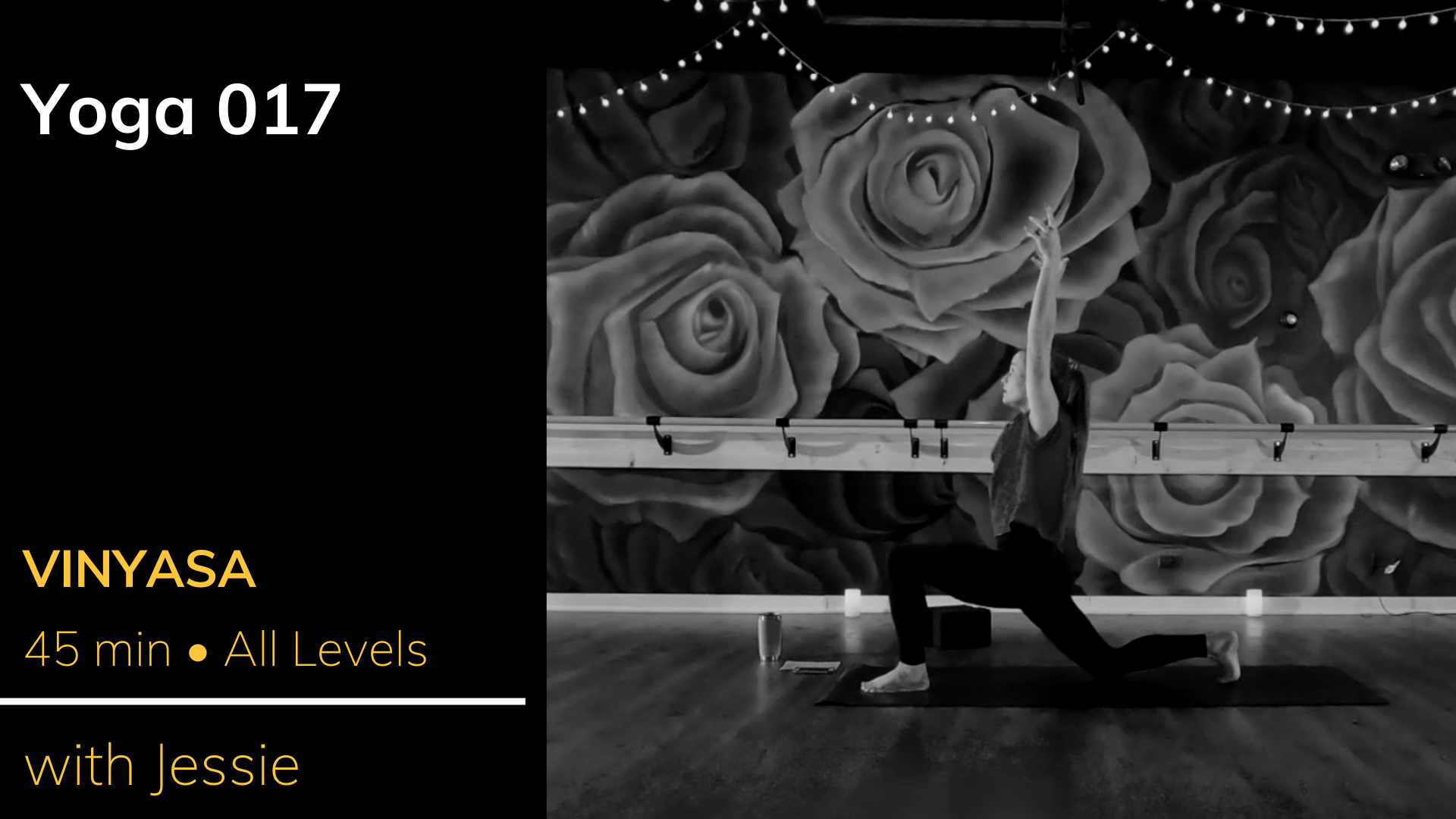 Vinyasa With Jessie (45 minutes)
