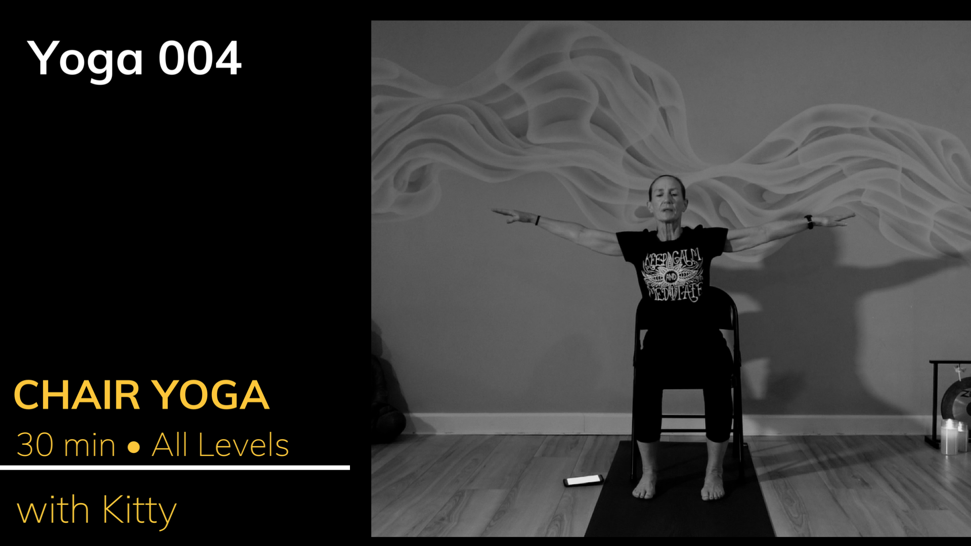 Chair Yoga with Kitty