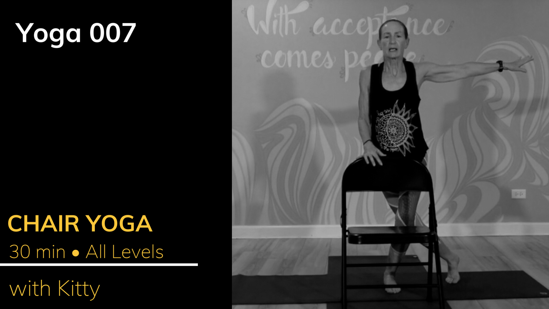 Chair Yoga with Kitty