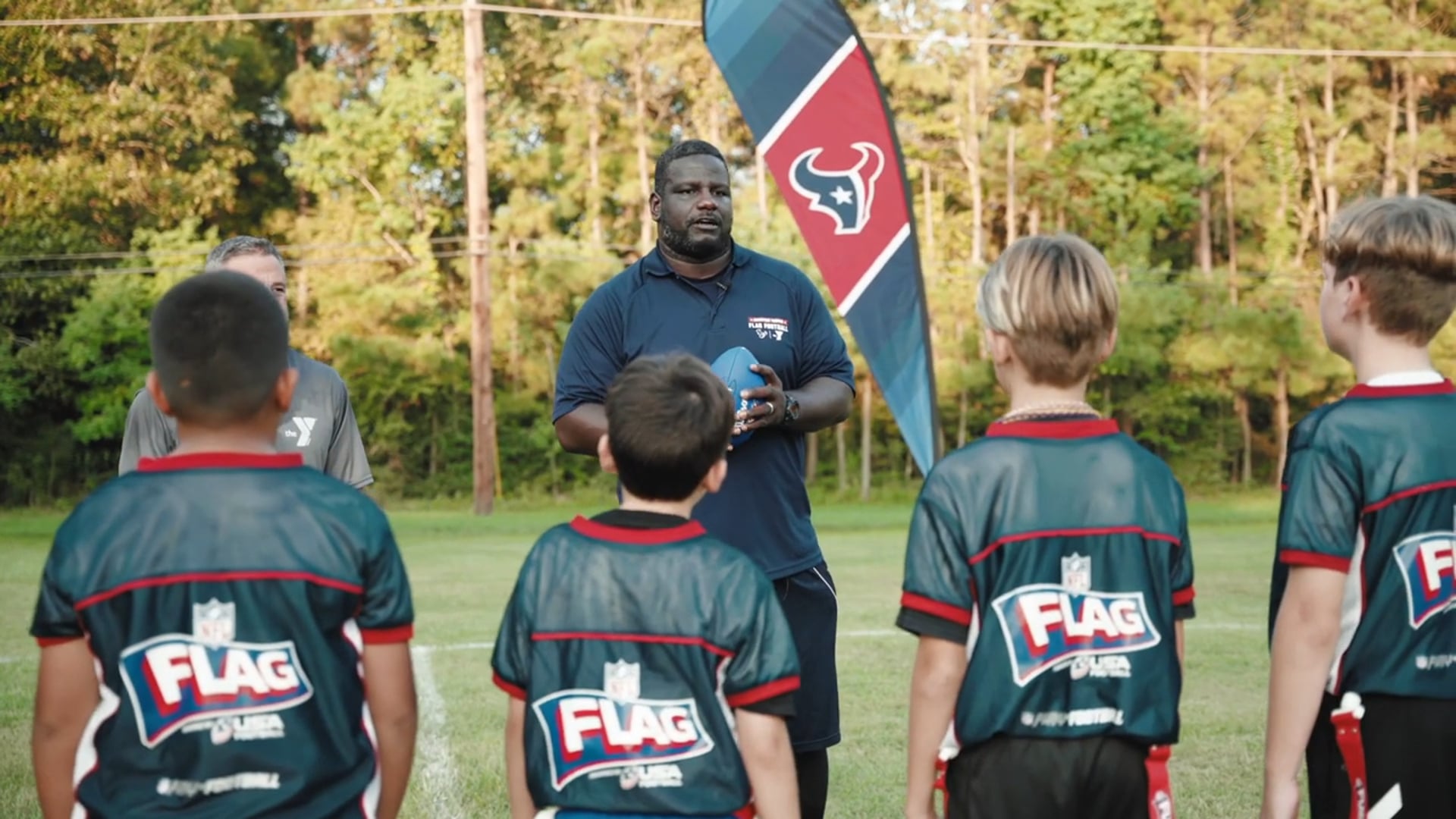 Texans Flag Football -  Route Running