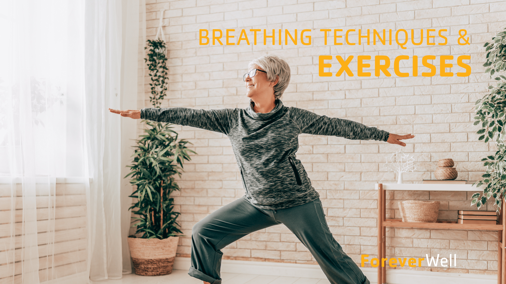 Yoga Breathing Techniques and Laughing Exercises
