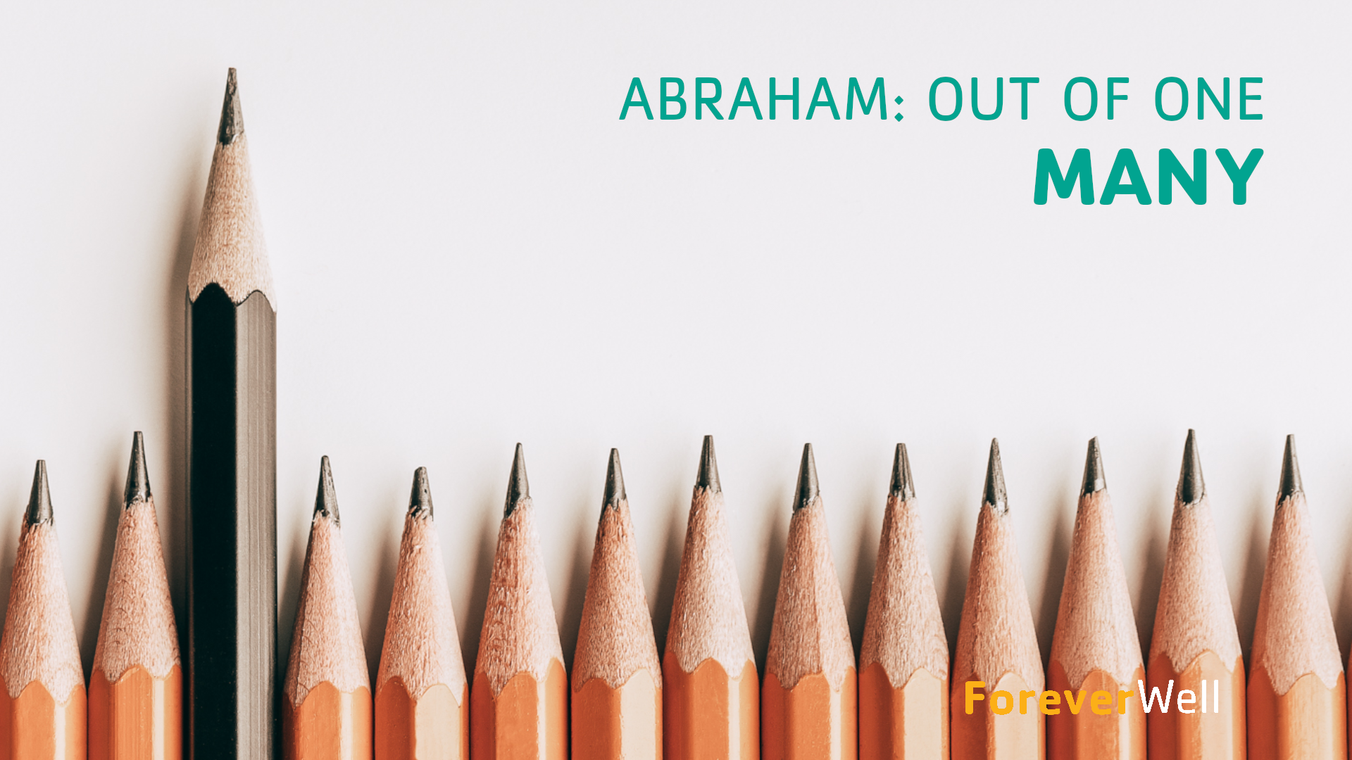 Abraham - Out of One, Many