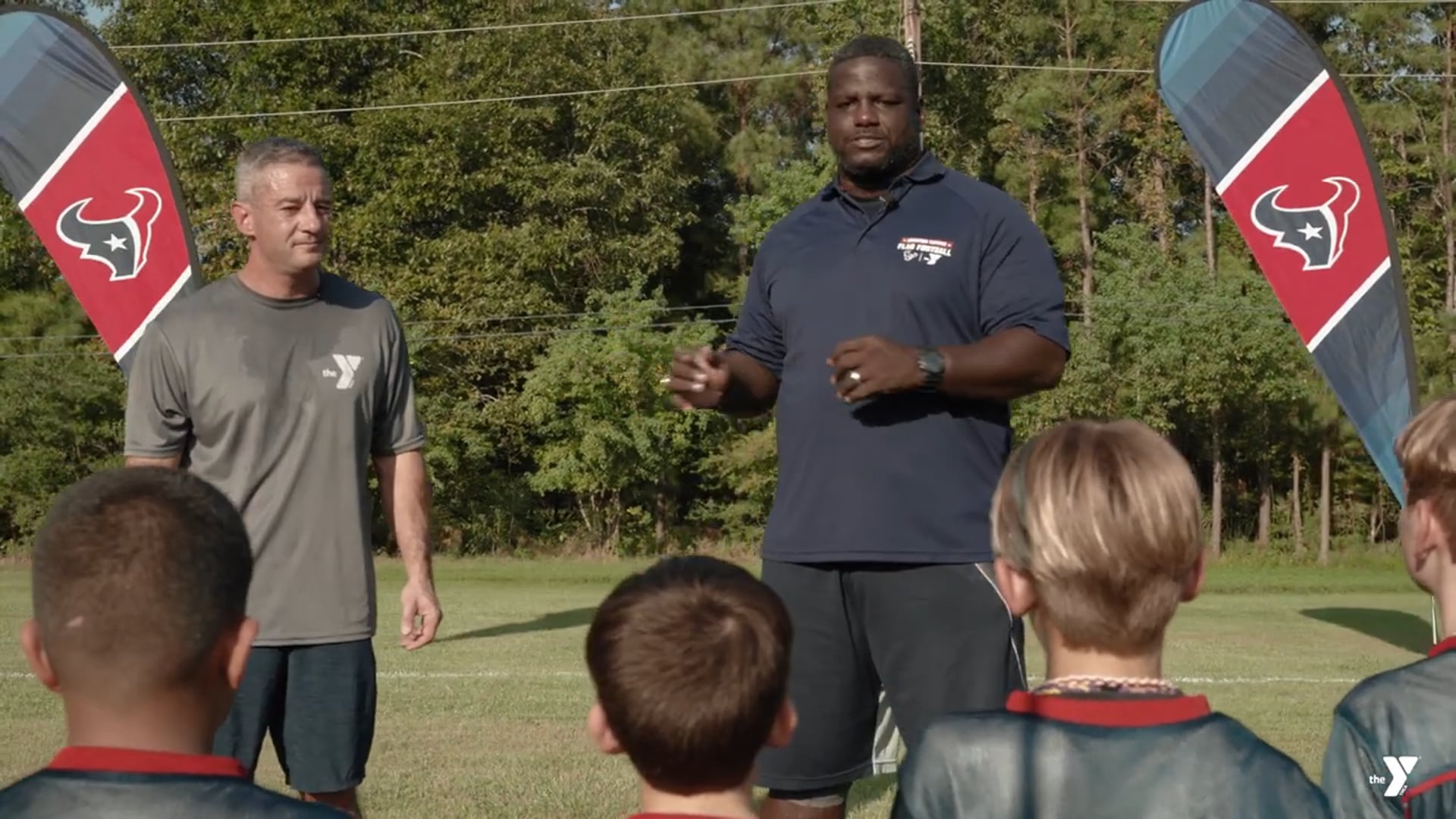 Texans Flag Football - Catching