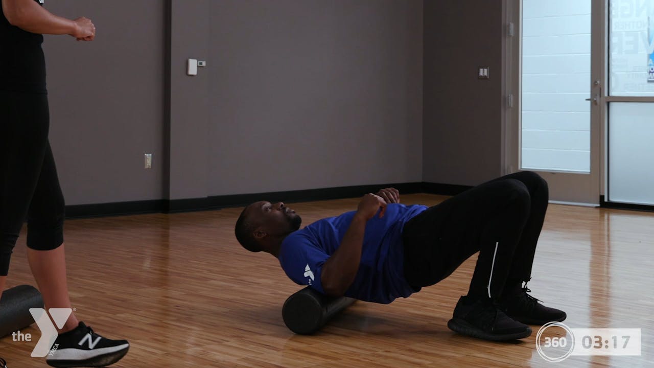 Foam Roller Upper Body Release Stretch and Recovery HTX+