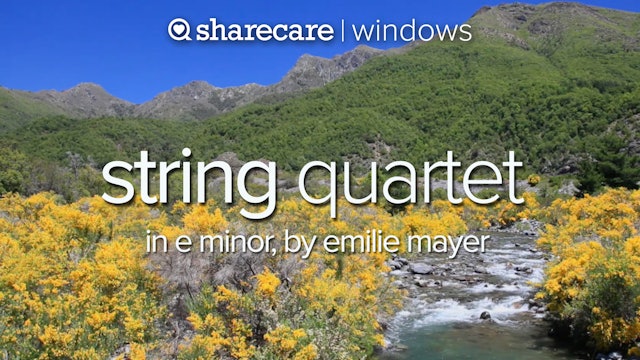 String Quartet in E Minor, by Emilie Mayer