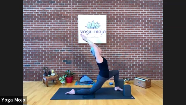 Yoga-Mojo - All Levels Vinyasa - Winter Solstice - Yule Faeries - Low Lunge
