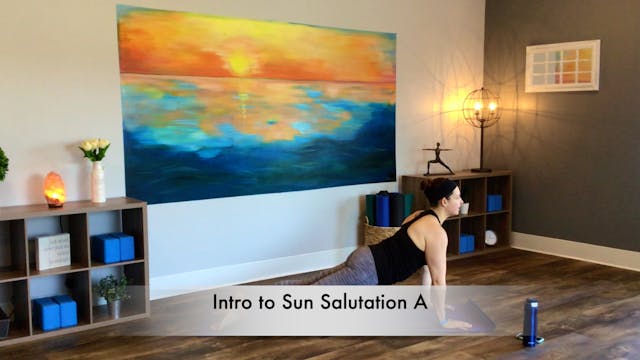 Intro to Sun Salutation A with Amanda