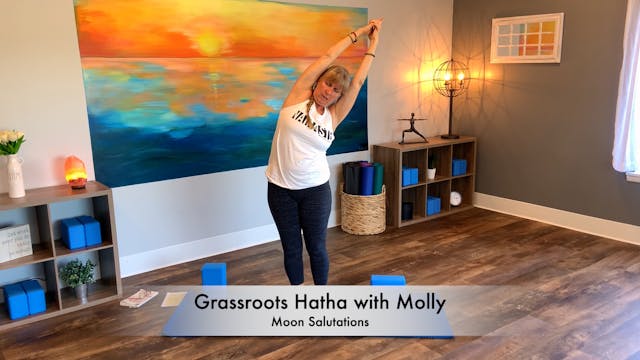 Moon Salutations with Molly