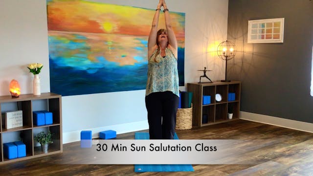 Hatha Sun Salutations with Molly