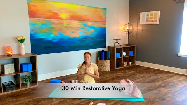 Restorative Mini Class with Heather