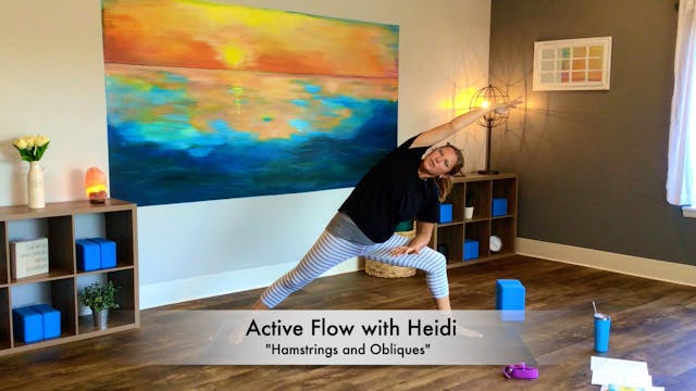 Hamstrings and Obliques with Heidi