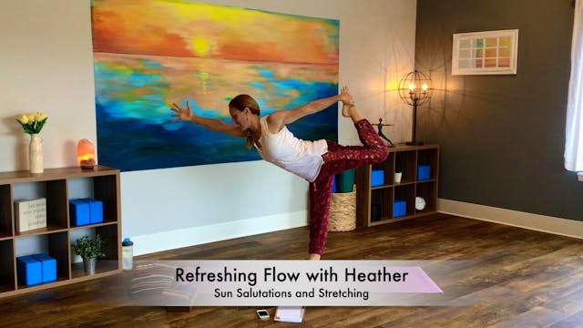 Sun Salutations and Stretching with Heather