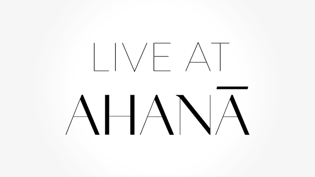 Live @ Ahana