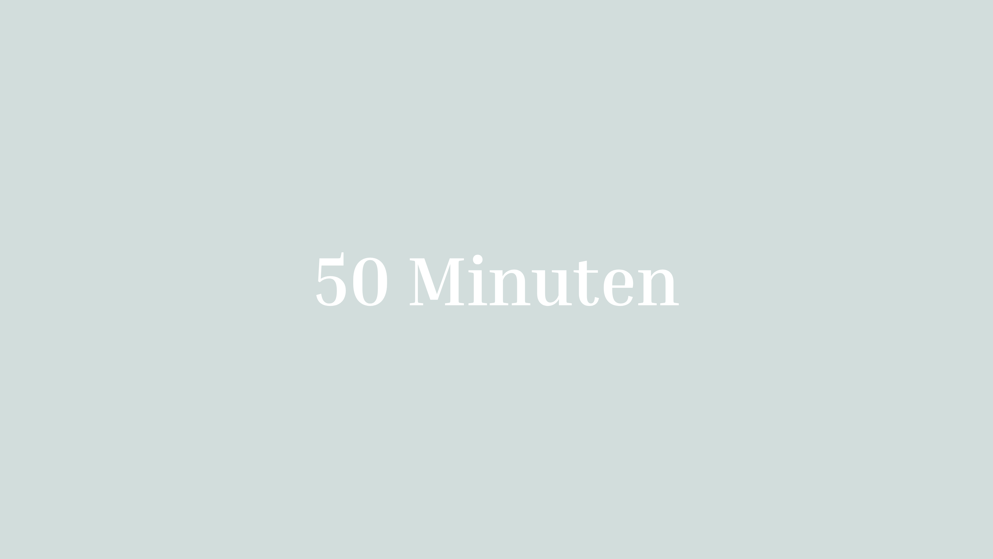 50 Minuten