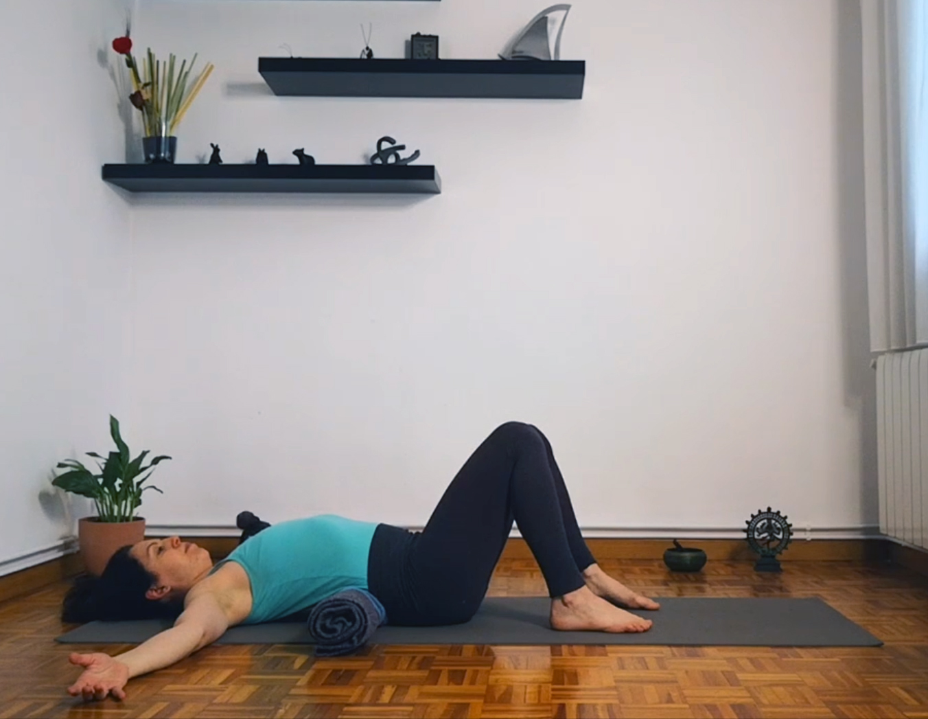 Sesión restaurativa de espalda baja