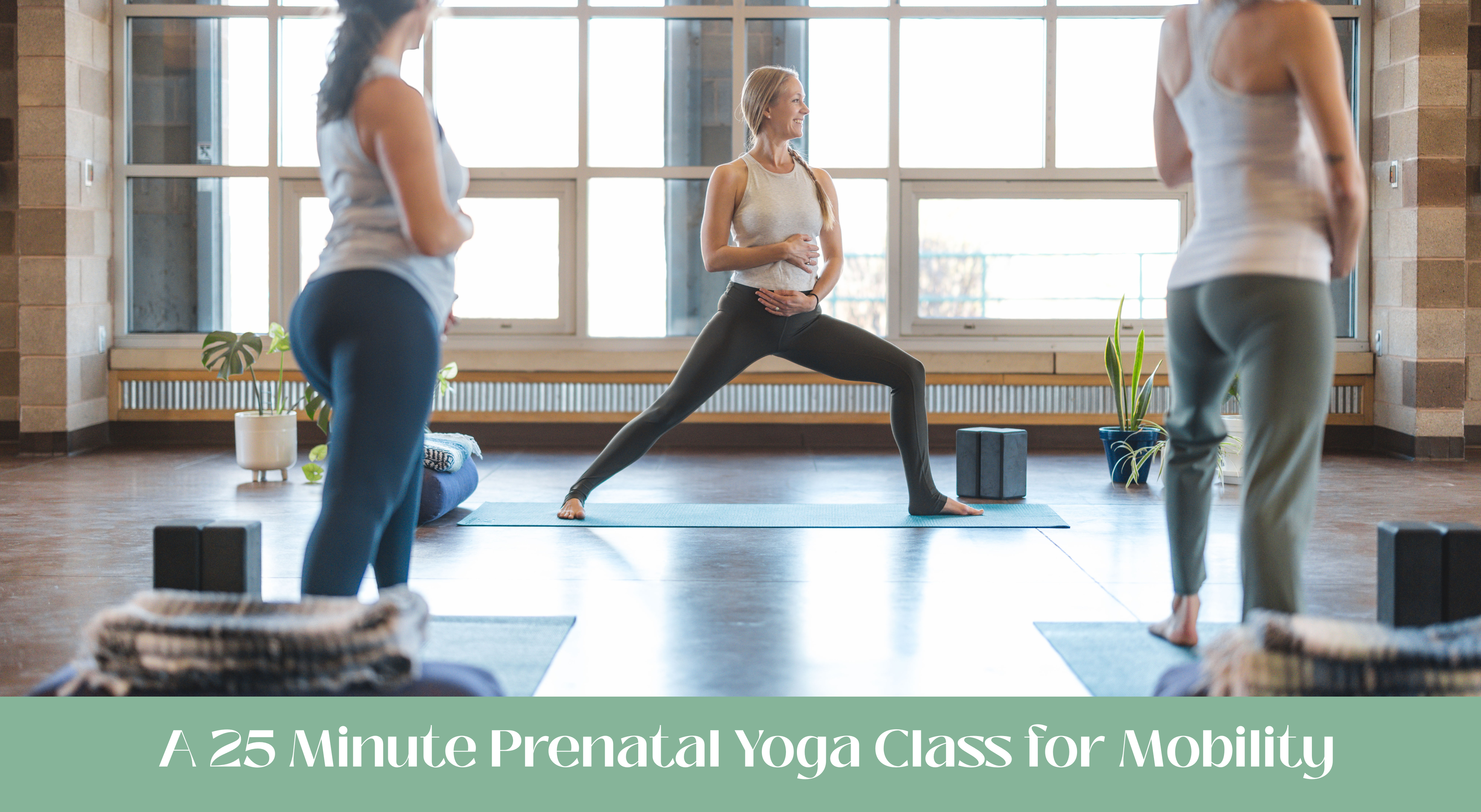 Prenatal Yoga 25 Minute Class - Mobility