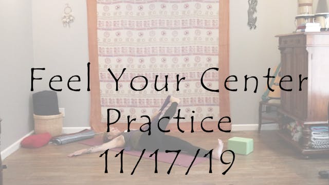 Hatha - Feel Your Center Practice - L...