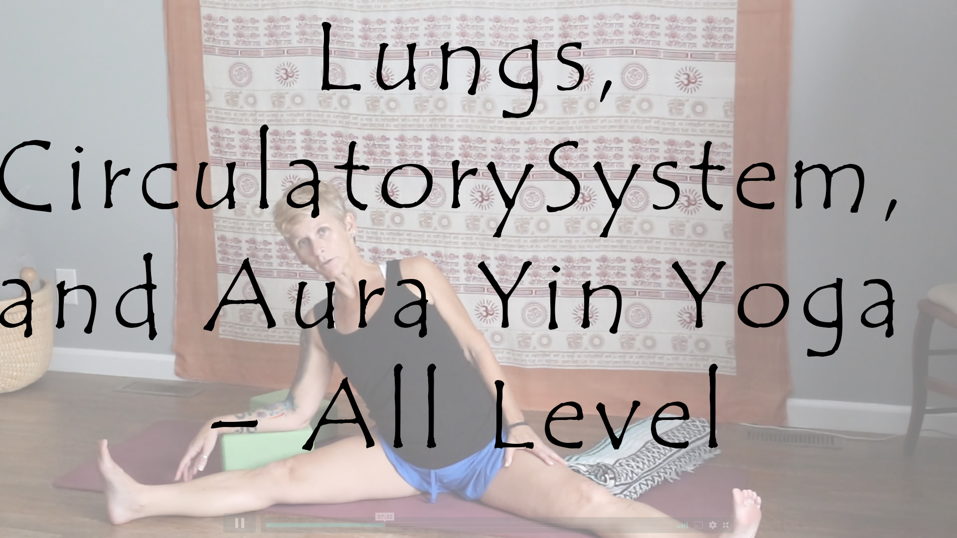 Lungs, Circulatory System, and Aura Yin Yoga – All Level