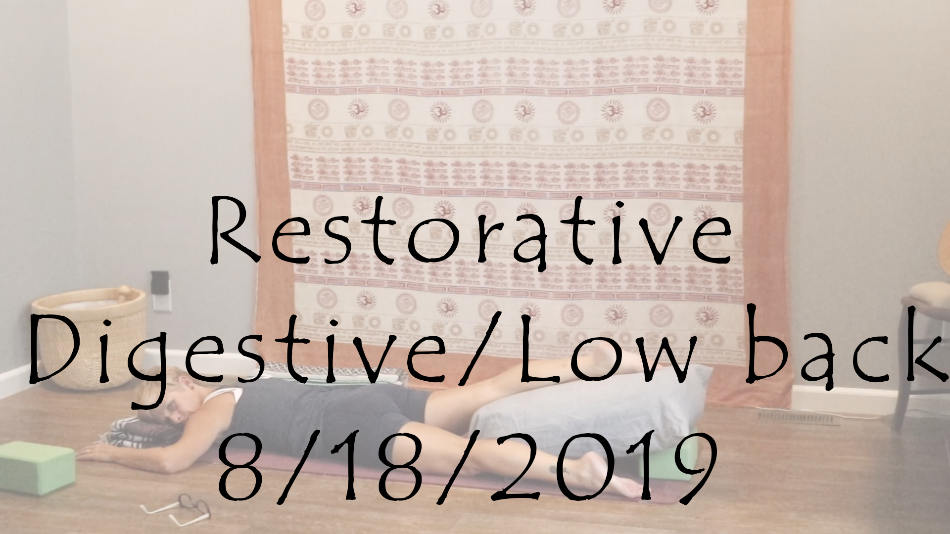 Restorative for the Digestive System and Low back