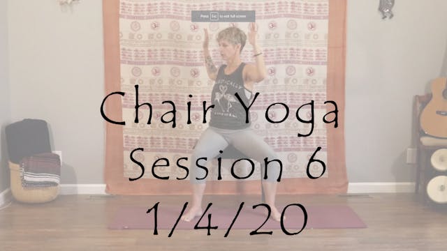 Chair Yoga Session 6