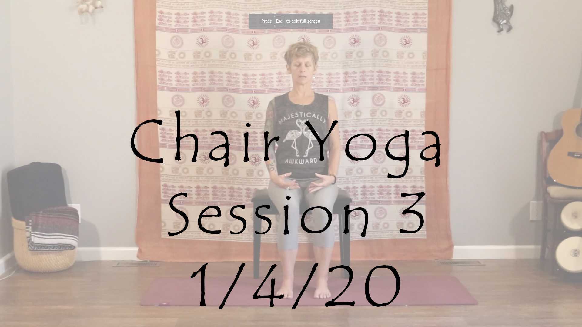Chair Session 3 - All Level