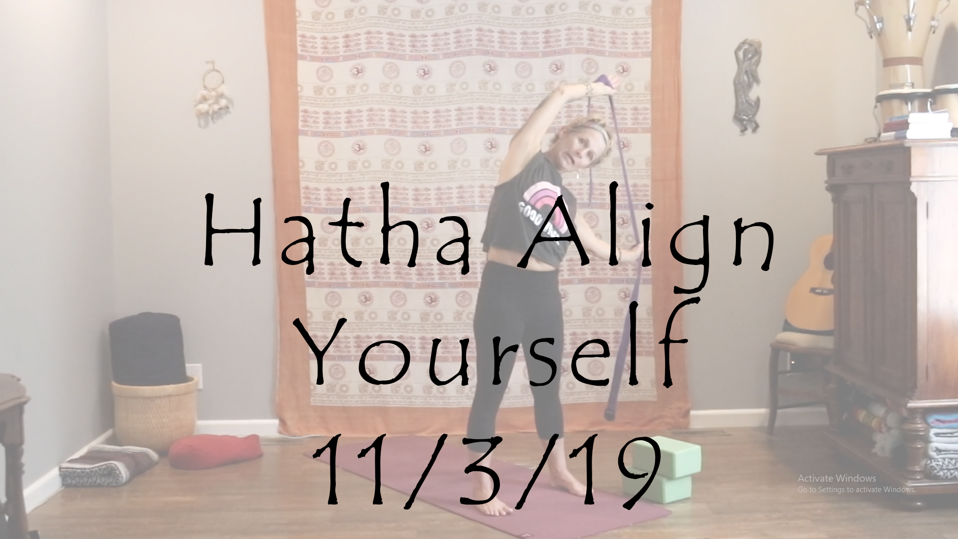 Hatha Align Yourself – Gentle/Beginner