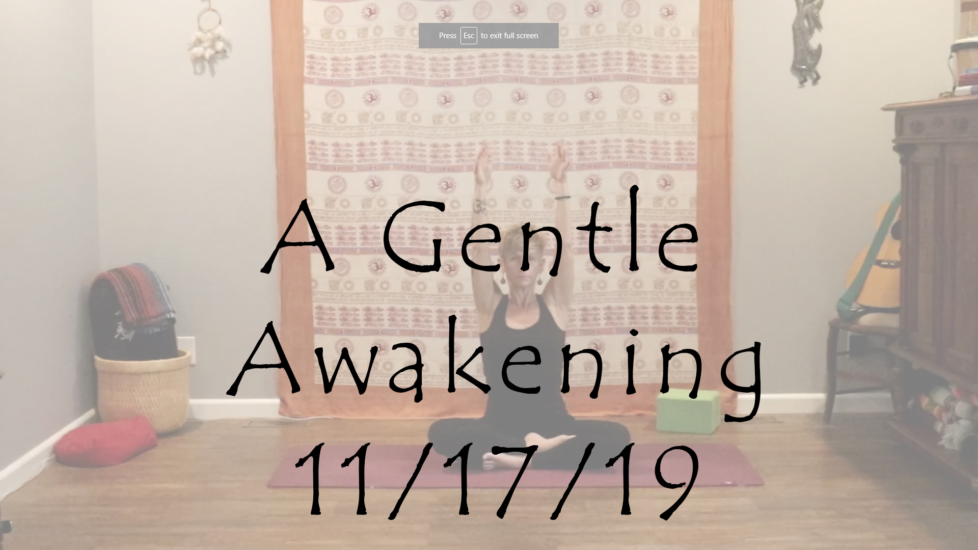 Hatha – A Gentle Awakening All Levels
