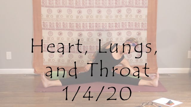 Heart, Lungs, and Throat Yin - Level 1/2